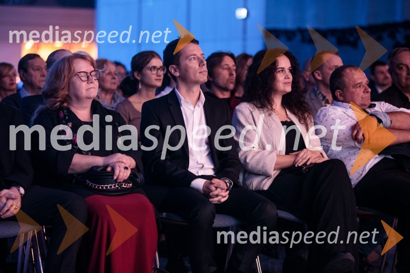  Maja Plaz, predsednica društva SOS-telefon;  Tilen Genov;  Sonja Prosenc, režiserka in scenaristka; dr. Samo Zver, zdravnikDelova osebnost leta 2024 je zdravnik Samo Zver