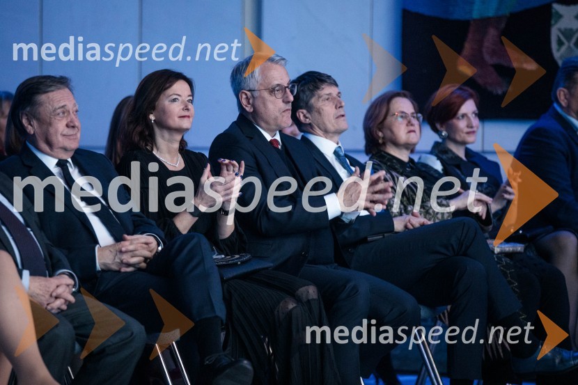  Zoran Janković, župan, Mestna občina Ljubljana;  Tanja Fajon, podpredsednica vlade in ministrica za zunanje zadeve;  Matjaž Han, minister za gospodarstvo, turizem in šport; mag. Borut Sajovic, minister za obrambo RS;  ... ; dr. Asta Vrečko, ministrica za kulturoDelova osebnost leta 2024 je zdravnik Samo Zver