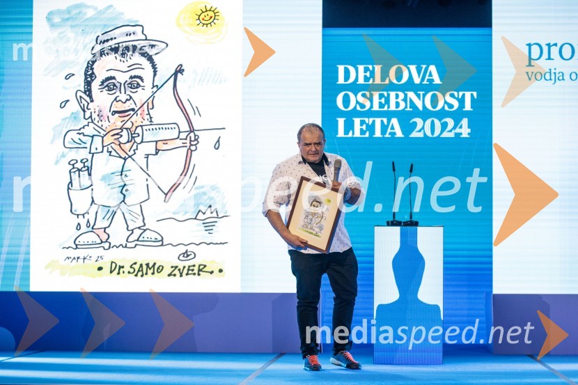 dr. Samo Zver, zdravnikDelova osebnost leta 2024 je zdravnik Samo Zver