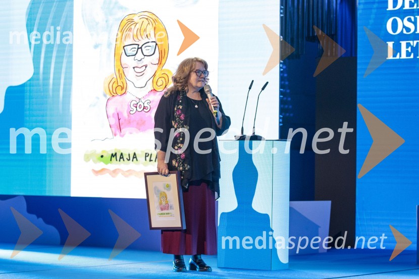  Maja Plaz, predsednica društva SOS-telefonDelova osebnost leta 2024 je zdravnik Samo Zver
