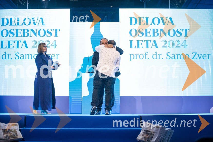 Delova osebnost leta 2024 je zdravnik Samo Zver