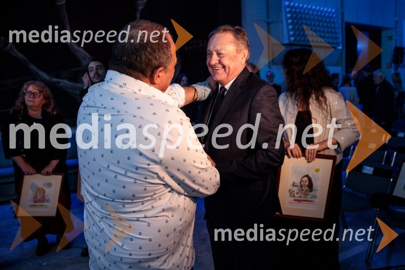 dr. Samo Zver, zdravnik;  Zoran Janković, župan, Mestna občina LjubljanaDelova osebnost leta 2024 je zdravnik Samo Zver