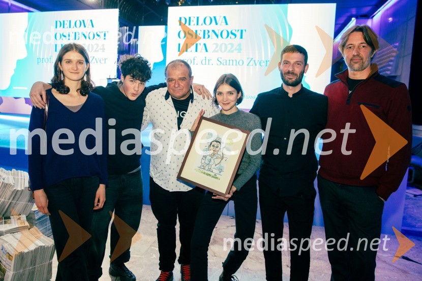  ... ;  ... ; dr. Samo Zver, zdravnik;  ... ;  ... ;  ... Delova osebnost leta 2024 je zdravnik Samo Zver