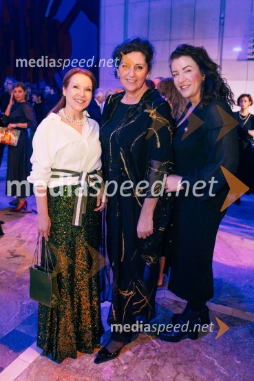  Irena Jalšovec Kogoj - Regina, pevka;  Olga Cvetek, namestnica glavnega urednika Slovenskih novic;  Anita Srac, direktorica marketinga, Lidl SlovenijaDelova osebnost leta 2024 je zdravnik Samo Zver