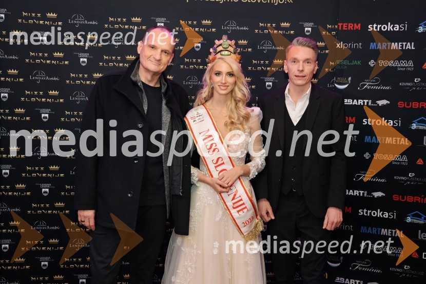  ... ;  Alida Tomanič, Miss Slovenije 2023;  David Miško, Skupina Stroka.si, pomočnik direktorja za marketingMiss Slovenije 2024