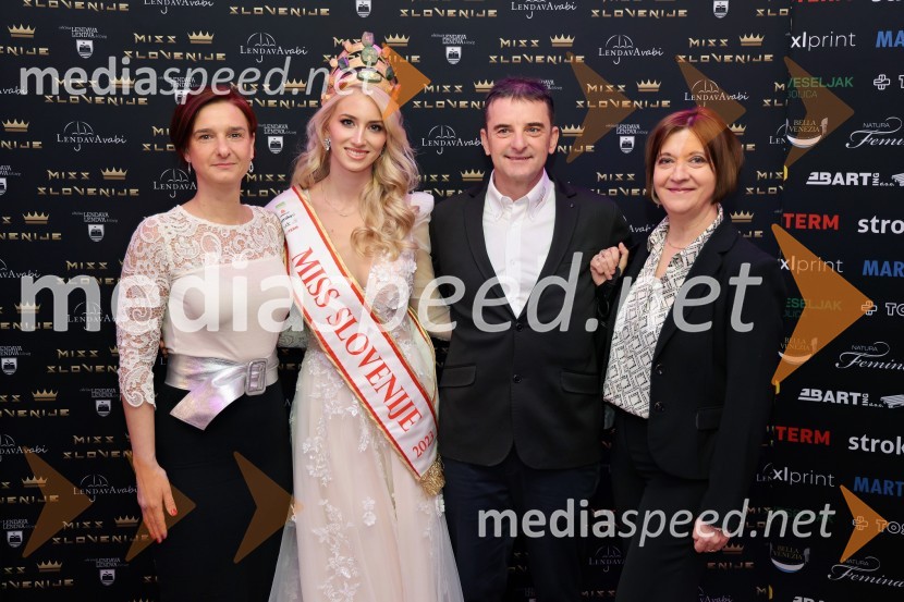  ... ;  Alida Tomanič, finalistka, Miss Slovenije 2023;  ... ;  ... Miss Slovenije 2024