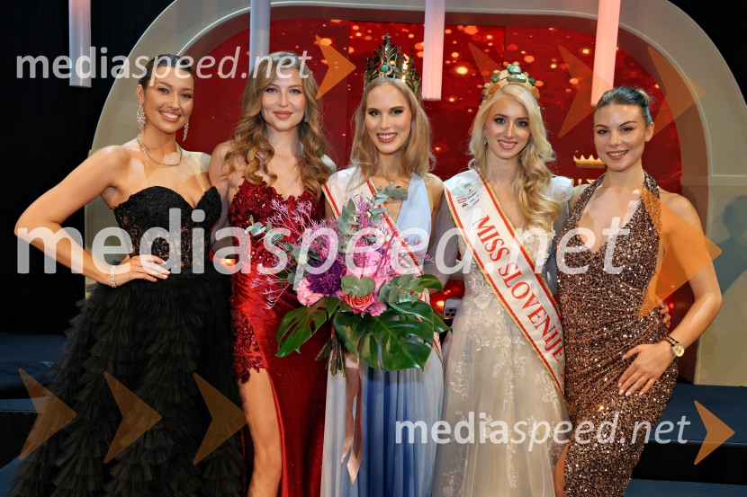  Maja Čolić, Miss Slovenije 2020/21;  Maja  Zupan, manekenka, igralka;  Amadea Zupan, Miss Slovenia 2024;  Alida Tomanič, Miss Slovenije 2023;  ... Miss Slovenije 2024
