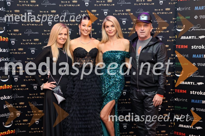  ... ;  Maja Čolić, Miss Slovenije 2020/21;  Jelka Verk, organizatorka, podjetnica, lastnica licence Miss Slovenije;  ... Miss Slovenije 2024