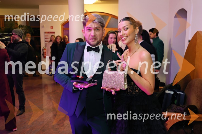  Klemen Bunderla, radijski voditelj, radio Aktual;  Alenka Husić, pevkaMiss Slovenije 2024