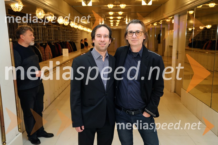  Simon Krečič, umetniški direktor Opere SNG Maribor;  Aleksandar  Popovski, režiser, umetniški direktor Drame SNG MariborToxic, drama v Slovenskem narodnem gledališču Maribor