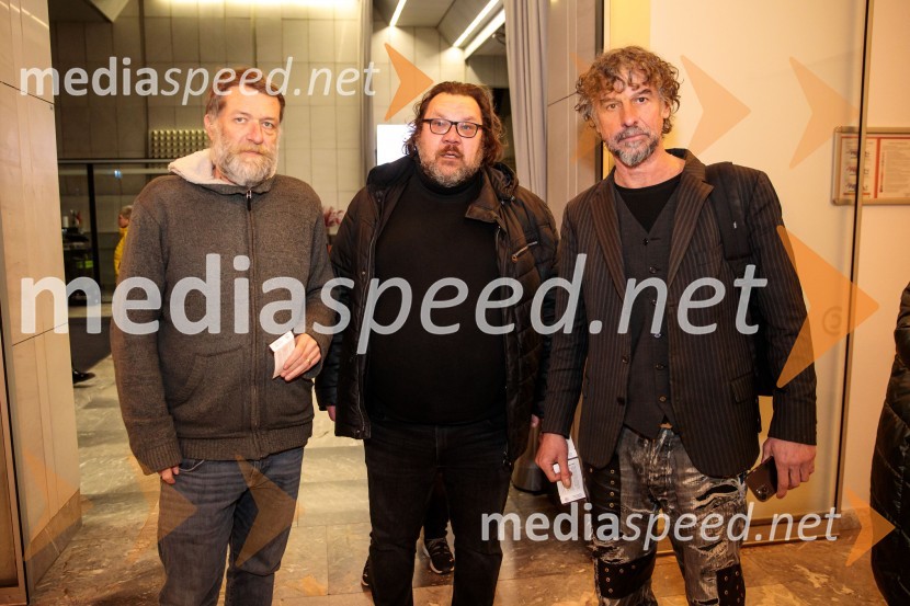  Jernej Lorenci, gledališki režiser;  Primož Pirnat, igralec;  Jan  Cvitkovič, igralec, režiserDedal, premiera v Cankarjevem domu