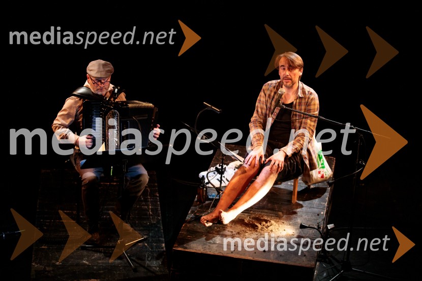  Jure Tori,  harmonika, skupina Orlek;  Aleš Šteger, pesnik, pisateljDedal, premiera v Cankarjevem domu