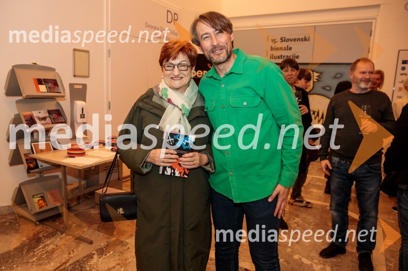 prof. dr.  Danica  Purg,  direktorica IEDC Poslovna šola Bled;  Aleš Šteger, pesnik, pisateljDedal, premiera v Cankarjevem domu