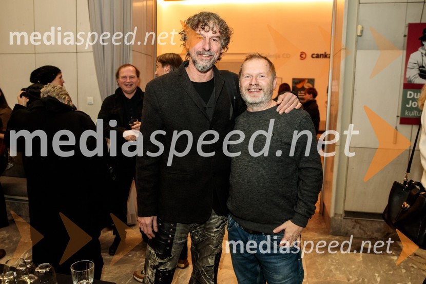  Jan  Cvitkovič, igralec, režiser;  Jure Tori,  harmonika, skupina OrlekDedal, premiera v Cankarjevem domu