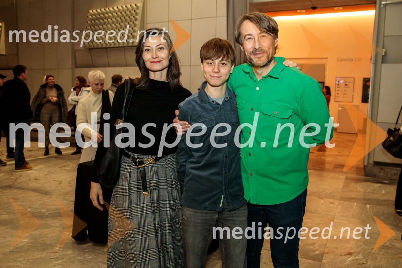 doc. dr. Maja Petrović Šteger, antropologinja;  ... ;  Aleš Šteger, pesnik, pisateljDedal, premiera v Cankarjevem domu