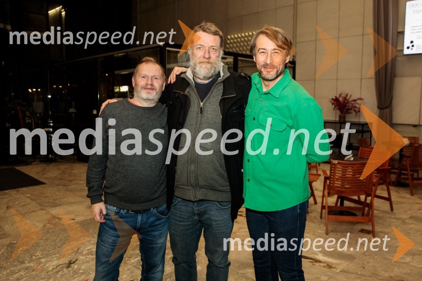  Jure Tori,  harmonika, skupina Orlek;  Jernej Lorenci, gledališki režiser;  Aleš Šteger, pesnik, pisateljDedal, premiera v Cankarjevem domu