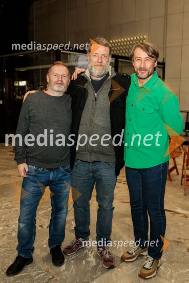  Jure Tori,  harmonika, skupina Orlek;  Jernej Lorenci, gledališki režiser;  Aleš Šteger, pesnik, pisateljDedal, premiera v Cankarjevem domu