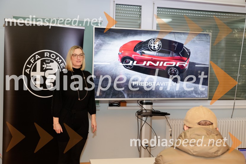 Alfa Romeo Junior, slovenska predstavitev
