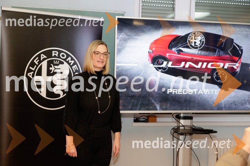 Alfa Romeo Junior, slovenska predstavitev