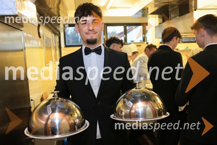 Slavnostno kosilo z grškim chefom Steliosom Fanourakisom na SŠGT Maribor