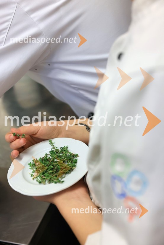 Slavnostno kosilo z grškim chefom Steliosom Fanourakisom na SŠGT Maribor