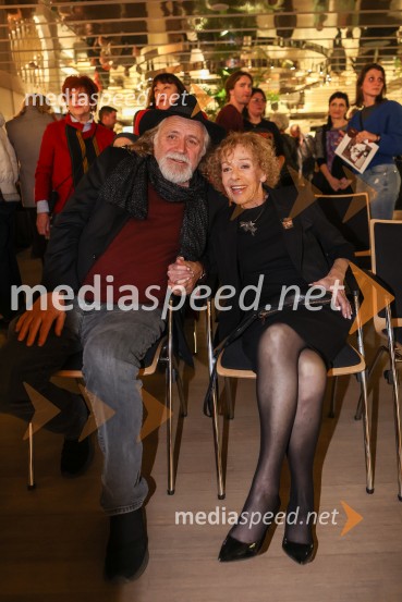  Rade Šerbedžija, igralec, režiser in glasbenik;  Milena  Zupančič, igralkaDušan Jovanović – Kulturni terorist, odprtje razstave v Cankarjevem domu