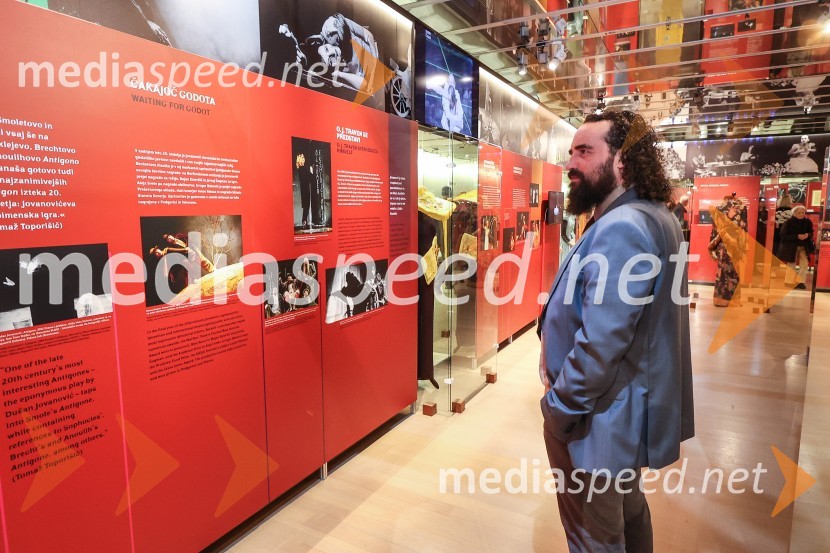   Jure Novak, generalni direktor, Cankarjev domDušan Jovanović – Kulturni terorist, odprtje razstave v Cankarjevem domu