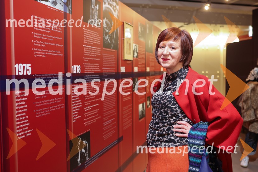  Diana Koloini, dramaturginjaDušan Jovanović – Kulturni terorist, odprtje razstave v Cankarjevem domu