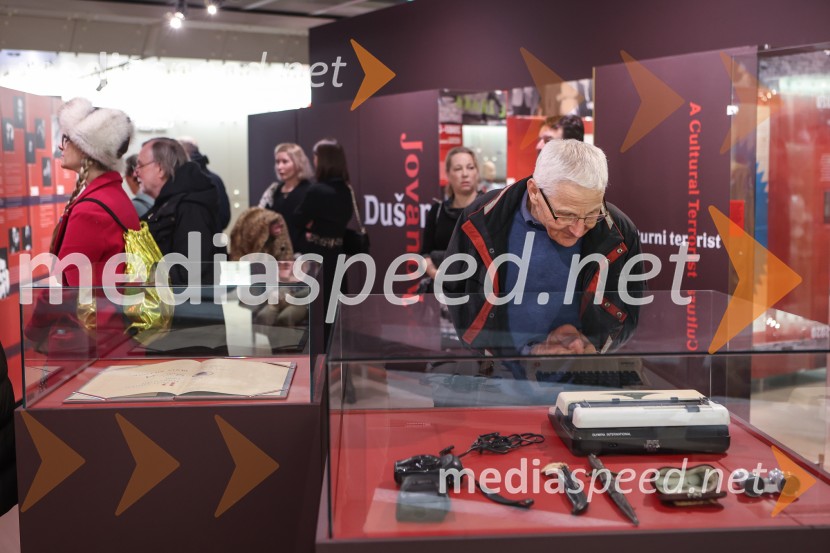 Dušan Jovanović – Kulturni terorist, odprtje razstave v Cankarjevem domu