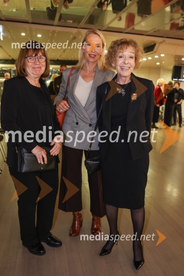  ... ;  Vilma Štritof, dramaturginja, Radio Slovenija;  Milena  Zupančič, igralkaDušan Jovanović – Kulturni terorist, odprtje razstave v Cankarjevem domu