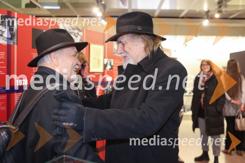 Niko  Goršič, igralec, publicist in režiser;  Rade Šerbedžija, igralec, glasbenikDušan Jovanović – Kulturni terorist, odprtje razstave v Cankarjevem domu