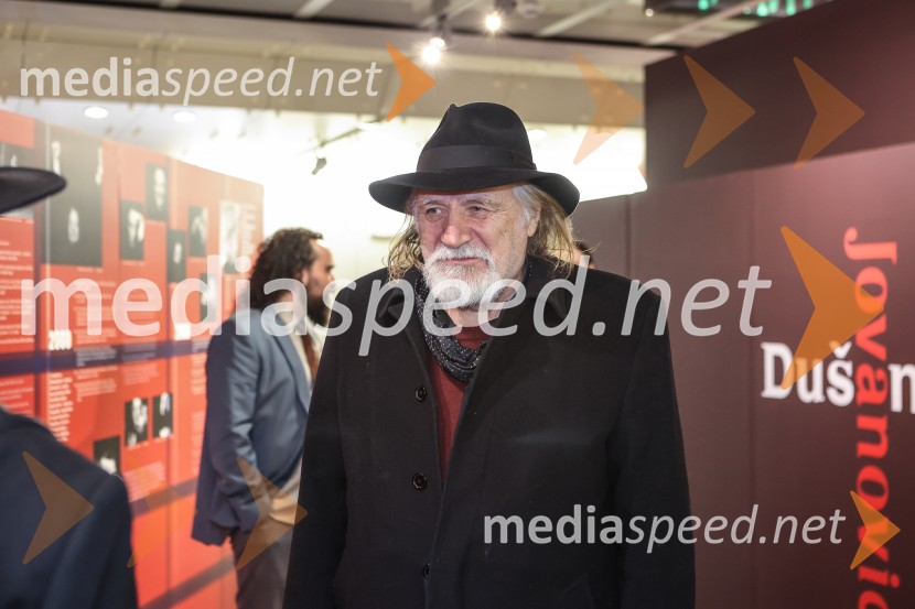  Rade Šerbedžija, igralec, glasbenikDušan Jovanović – Kulturni terorist, odprtje razstave v Cankarjevem domu