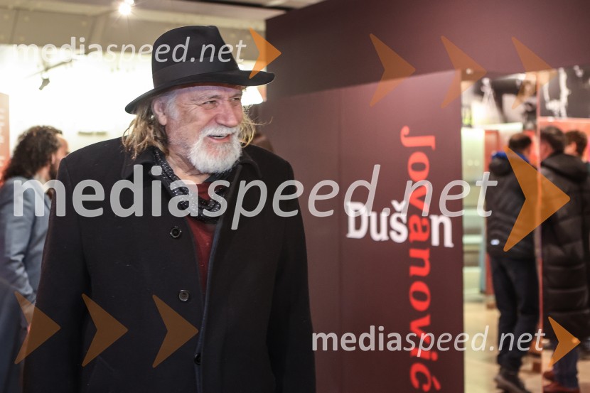  Rade Šerbedžija, igralec, glasbenikDušan Jovanović – Kulturni terorist, odprtje razstave v Cankarjevem domu