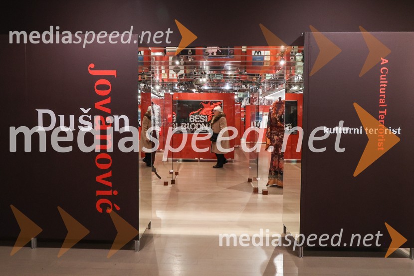 Dušan Jovanović – Kulturni terorist, odprtje razstave v Cankarjevem domu