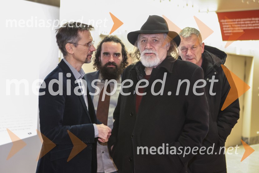  Gašper Troha,  publicist, kritik in teoretik;   Jure Novak, generalni direktor, Cankarjev dom;  Rade Šerbedžija, igralec, glasbenikDušan Jovanović – Kulturni terorist, odprtje razstave v Cankarjevem domu