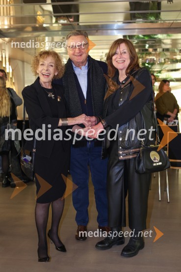  Milena  Zupančič, igralka;  Dušan Mlakar, režiser;  Marijana Brecelj, igralkaDušan Jovanović – Kulturni terorist, odprtje razstave v Cankarjevem domu