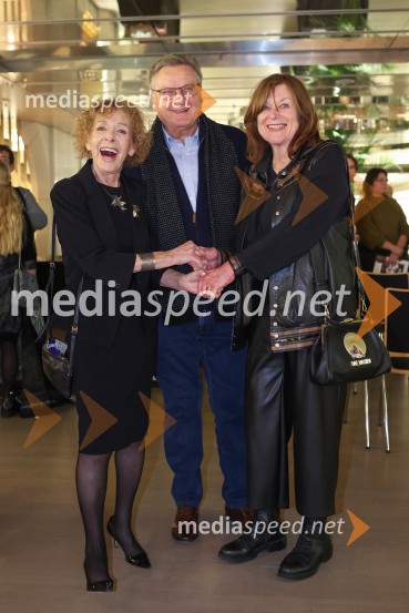  Milena  Zupančič, igralka;  Dušan Mlakar, režiser;  Marijana Brecelj, igralkaDušan Jovanović – Kulturni terorist, odprtje razstave v Cankarjevem domu