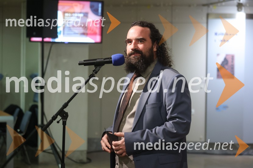   Jure Novak, generalni direktor, Cankarjev domDušan Jovanović – Kulturni terorist, odprtje razstave v Cankarjevem domu