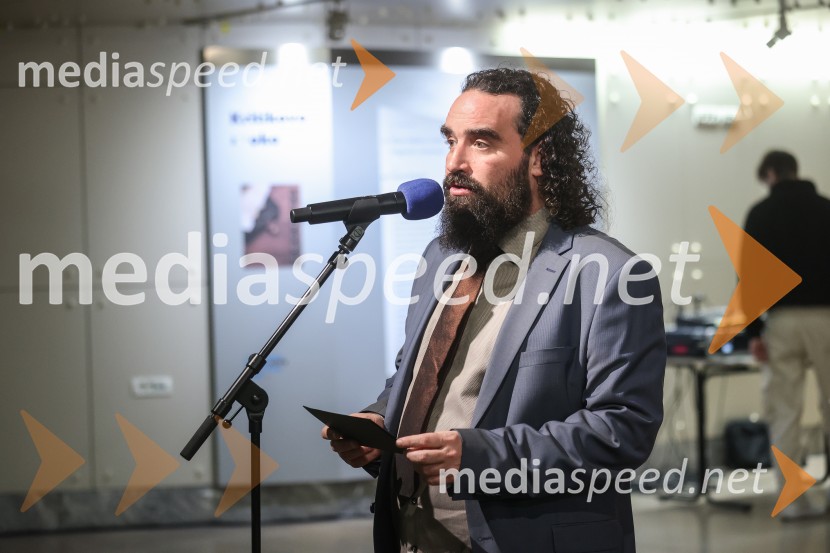   Jure Novak, generalni direktor, Cankarjev domDušan Jovanović – Kulturni terorist, odprtje razstave v Cankarjevem domu