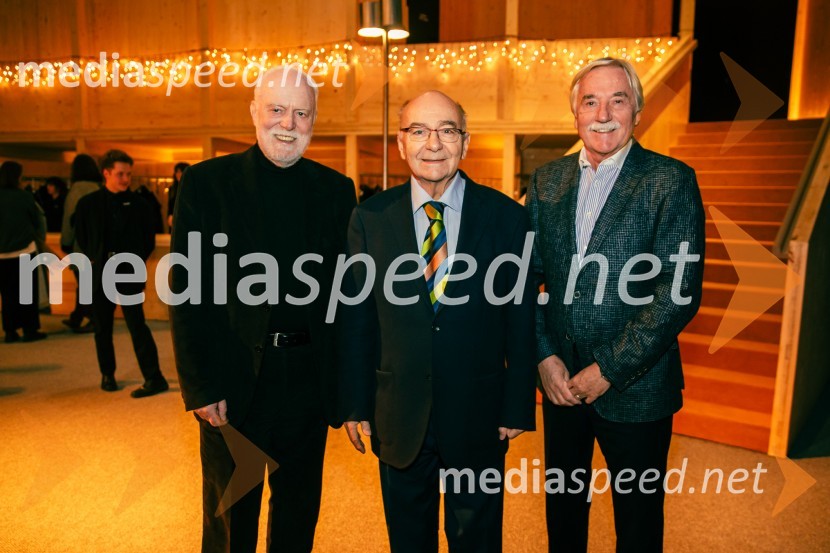  Marko Gorjanc, nekdanji ravnatelj/pomočnik ravnatelja SNG Drama Ljubljana;  Mitja Rotovnik, nekdanji direktor Cankarjevega doma;  ... Premiera Cankarjeve igre Za narodov blagor, SNG Drama Ljubljana