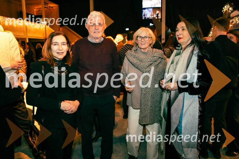  Alenka Arko, glavna urednica in voditeljica oddaje Preverjeno; dr. Pavel Gantar, politik;  ... ;  ... Premiera Cankarjeve igre Za narodov blagor, SNG Drama Ljubljana