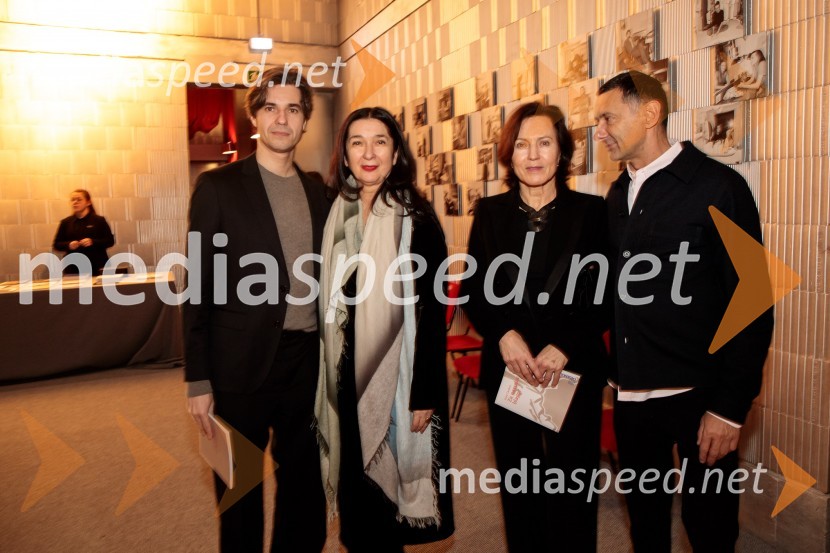  Luka Mesec, podpredsednik vlade in minister za delo, družino, socialne zadeve in enake možnosti;  ... ; dr. Tatjana Pintar, anesteziologinja;  Boštjan Vuga, arhitektPremiera Cankarjeve igre Za narodov blagor, SNG Drama Ljubljana