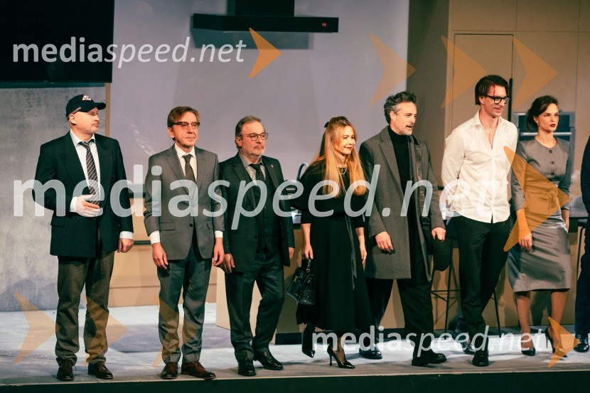 Premiera Cankarjeve igre Za narodov blagor, SNG Drama Ljubljana