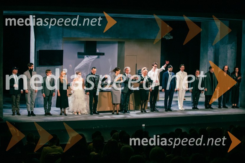 Premiera Cankarjeve igre Za narodov blagor, SNG Drama Ljubljana