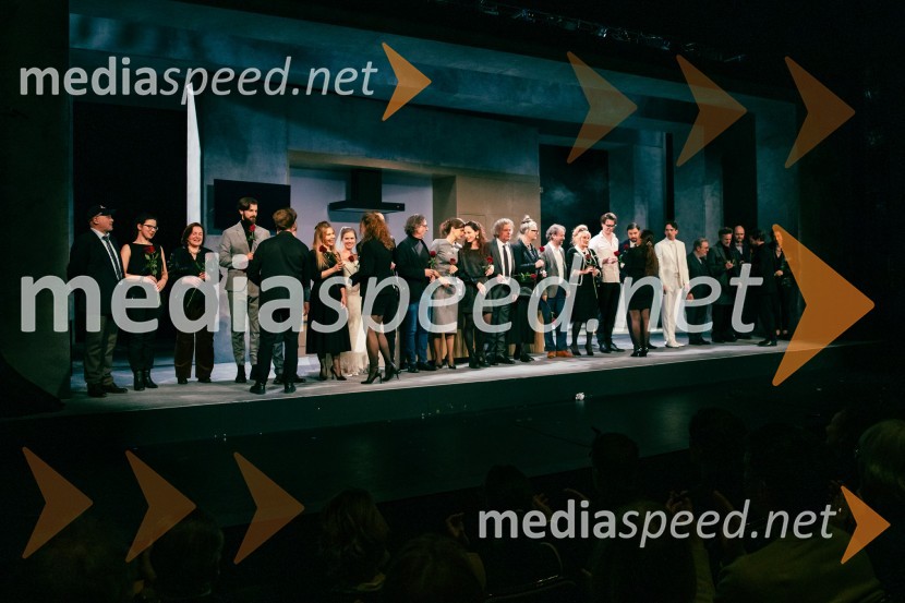 Premiera Cankarjeve igre Za narodov blagor, SNG Drama Ljubljana