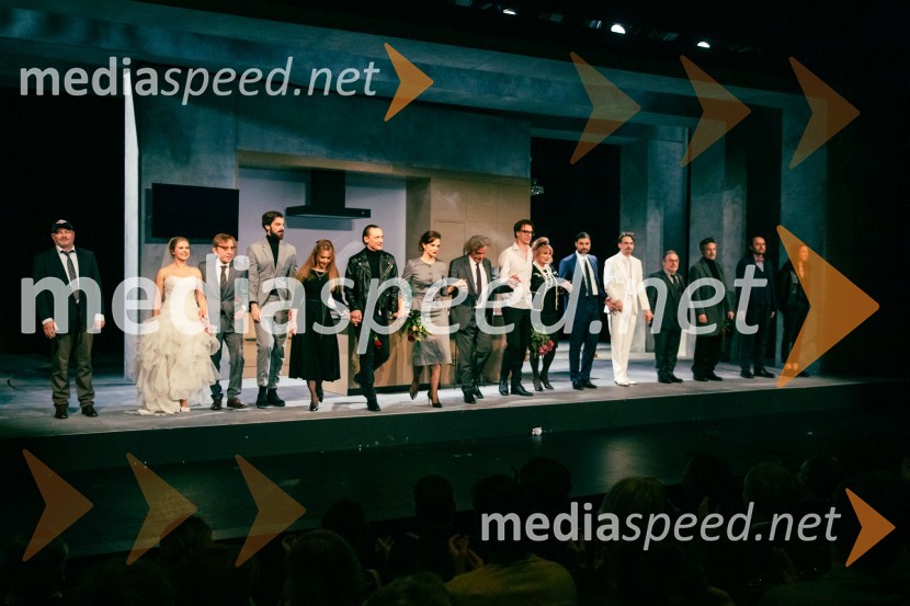 Premiera Cankarjeve igre Za narodov blagor, SNG Drama Ljubljana