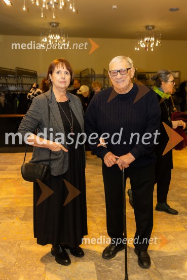  Darinka Simčič ;  Marko Simčič, igralecZakaj sva se ločila, premiera na odru MGL