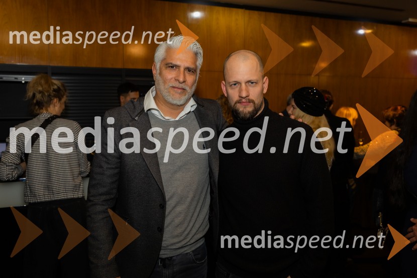  Sebastian Cavazza, dramski in filmski igralec;  Jernej Gašperin, igralecZakaj sva se ločila, premiera na odru MGL