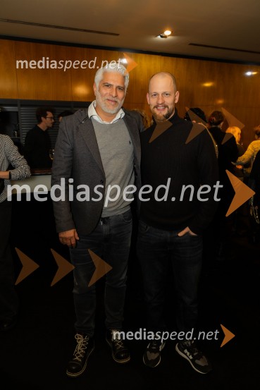 Sebastian Cavazza, dramski in filmski igralec;  Jernej Gašperin, igralecZakaj sva se ločila, premiera na odru MGL