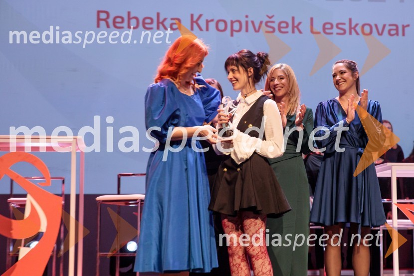  Ljupka Vrteva, Inženirka leta 2023; mag. Rebeka Kropivšek Leskovar,  razvojna inženirka, InterblockInženirka leta 2024 je Rebeka Kropivšek Leskovar